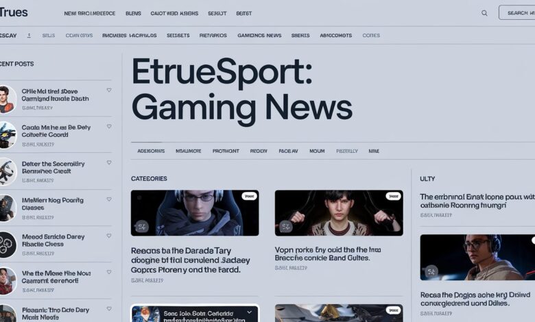 gaming news etruesport